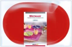Westmark Set Van 4 Placemats, 45,5 X 29 Cm, Vinyl, Rood, Saleen-collectie: Fun -KitchenAids Winkel 1200x785 1