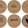 Zoedt - Onderzetters Kurk - Set Van 6 - Met Tekst 1 Zoedt - Onderzetters Kurk - Set Van 6 - Met Tekst -KitchenAids Winkel 1200x791 3