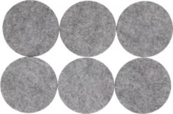 Onderzetter Vilt - Onderzetter - Vilt - Rond - Voor Glazen - 6 Stuks - Decoratief En Beschermend - 10 Cm X 10 Cm -KitchenAids Winkel 1200x791 4