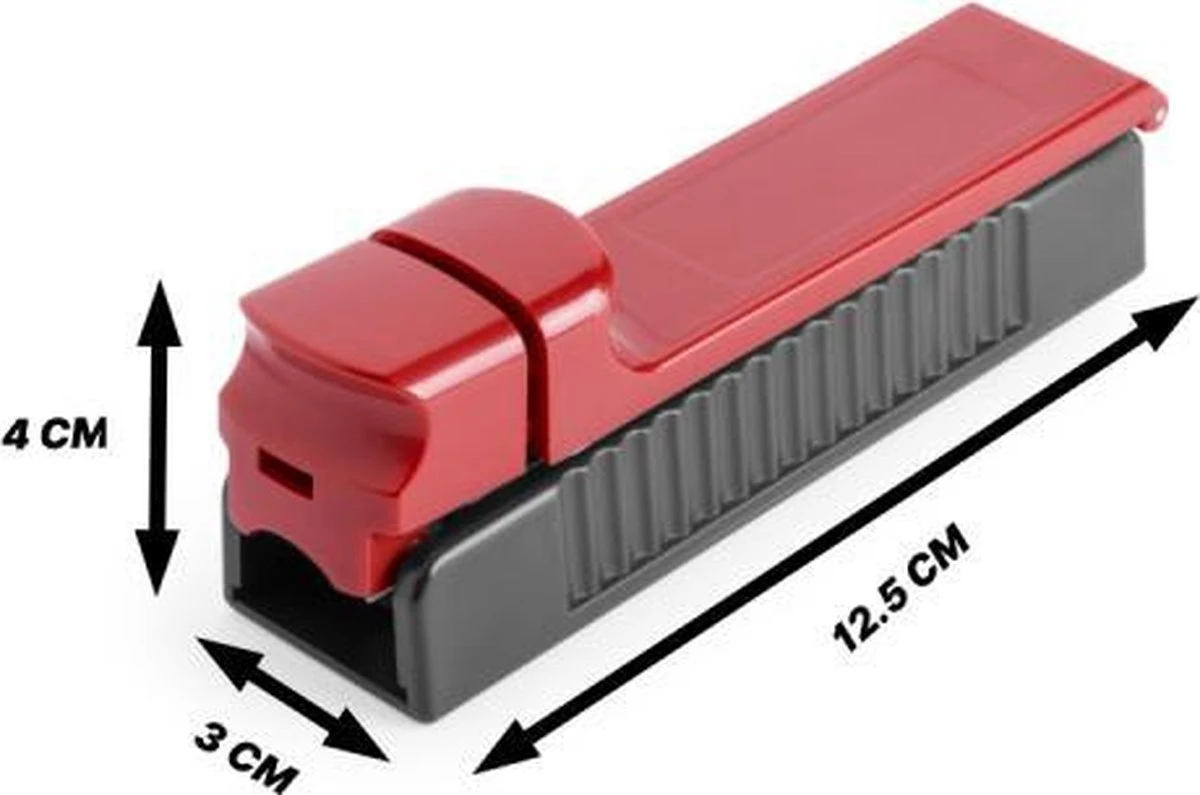 Sigaretten Maker - Tabak Vuller - Handmatig - Rood - Rheme 6 Sigaretten Maker - Tabak Vuller - Handmatig - Rood - Rheme - Afbeelding 4