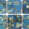 Onderzetters, Set Van 6, Vincent Van Gogh, Amandelbloesem 1 Onderzetters, Set Van 6, Vincent Van Gogh, Amandelbloesem -KitchenAids Winkel 1200x797 1