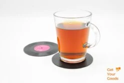 Merkloos Vinyl Platen Onderzetters Voor Glazen | LP Onderzetters (6 Stuks) | Onderzetters Met Anti-slip -KitchenAids Winkel 1200x800 101