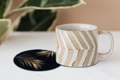 Onderzetters Voor Glazen - Goud Print - Zwart - Rond - Planten - Onderleggers Voor Glazen - 10x10 Cm - 6 Stuks 13 Onderzetters Voor Glazen - Goud Print - Zwart - Rond - Planten - Onderleggers Voor Glazen - 10x10 Cm - 6 Stuks -KitchenAids Winkel 1200x800 106