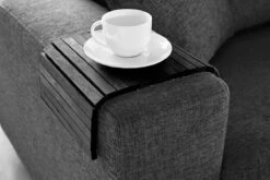 Merkloos Armleuning Dienblad LILLY - Zwart - Bamboe - 44 X 24 Cm -KitchenAids Winkel 1200x800 112