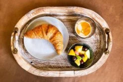 Oliva's – Dienblad / Serveerschaal / Houten Plateau - Ovaal - 46 X 32 Cm – Hout -KitchenAids Winkel 1200x800 120