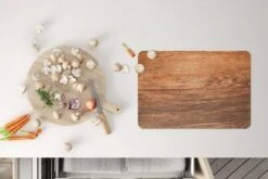 Placemat - Placemats Kunststof - De Hout Structuur Van Een Plank - 45x30 Cm - 6 Stuks - Hittebestendig - Anti-Slip - Onderlegger - Afneembaar -KitchenAids Winkel 1200x800 31