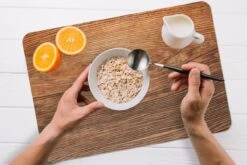 Placemat - Placemats Kunststof - De Hout Structuur Van Een Plank - 45x30 Cm - 6 Stuks - Hittebestendig - Anti-Slip - Onderlegger - Afneembaar -KitchenAids Winkel 1200x800 33