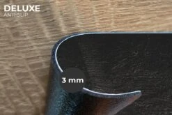 Placemat - Placemats Kunststof - Beton - Zwart - Industrieel - 45x30 Cm - 6 Stuks - Hittebestendig - Anti-Slip - Onderlegger - Afneembaar -KitchenAids Winkel 1200x800 43