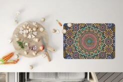 Placemat - Placemats Kunststof - Een Bovenaanzicht Van Marokkaans Mozaïek - 45x30 Cm - 6 Stuks - Hittebestendig - Anti-Slip - Onderlegger - Afneembaar 13 Placemat - Placemats Kunststof - Een Bovenaanzicht Van Marokkaans Mozaïek - 45x30 Cm - 6 Stuks - Hittebestendig - Anti-Slip - Onderlegger - Afneembaar -KitchenAids Winkel 1200x800 59