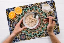 Placemat - Placemats Kunststof - Een Bovenaanzicht Van Marokkaans Mozaïek - 45x30 Cm - 6 Stuks - Hittebestendig - Anti-Slip - Onderlegger - Afneembaar 15 Placemat - Placemats Kunststof - Een Bovenaanzicht Van Marokkaans Mozaïek - 45x30 Cm - 6 Stuks - Hittebestendig - Anti-Slip - Onderlegger - Afneembaar -KitchenAids Winkel 1200x800 60