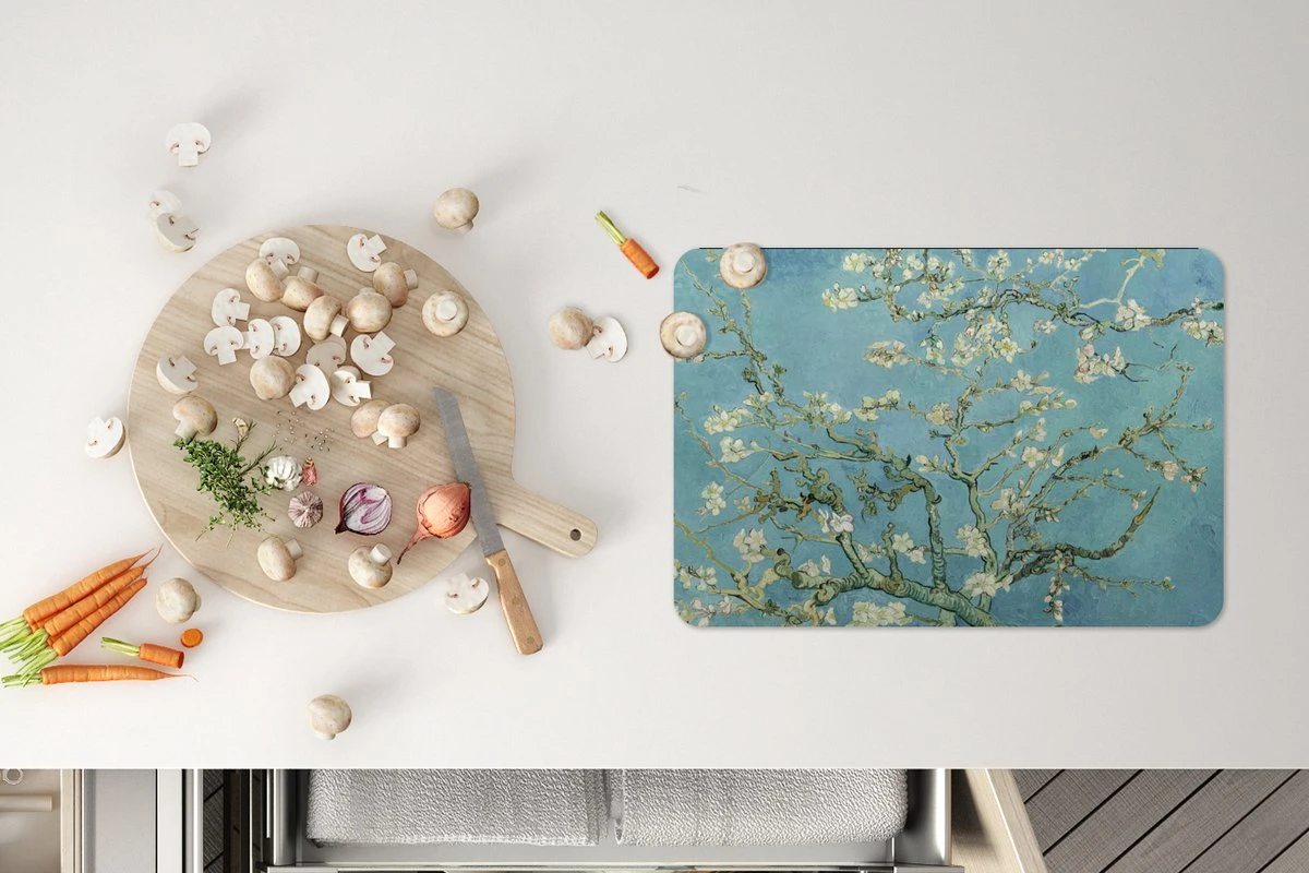 KitchenYeah - Placemats - Kunststof Placemat - Bloemen - Van Gogh - Kunst - Oude Meesters - Onderleggers Placemats - Onderlegger - Placemat - 45x30 Cm 5 KitchenYeah - Placemats - Kunststof Placemat - Bloemen - Van Gogh - Kunst - Oude Meesters - Onderleggers Placemats - Onderlegger - Placemat - 45x30 Cm - Afbeelding 3