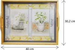 Platte Bakvorm Bakplaat Rechthoekig 33cmx23x2cm | Anti-aanbak Bakplaat Medium