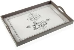 Versa Dienblad Adele Vintage Hout MDF (30 X 5 X 45 Cm)