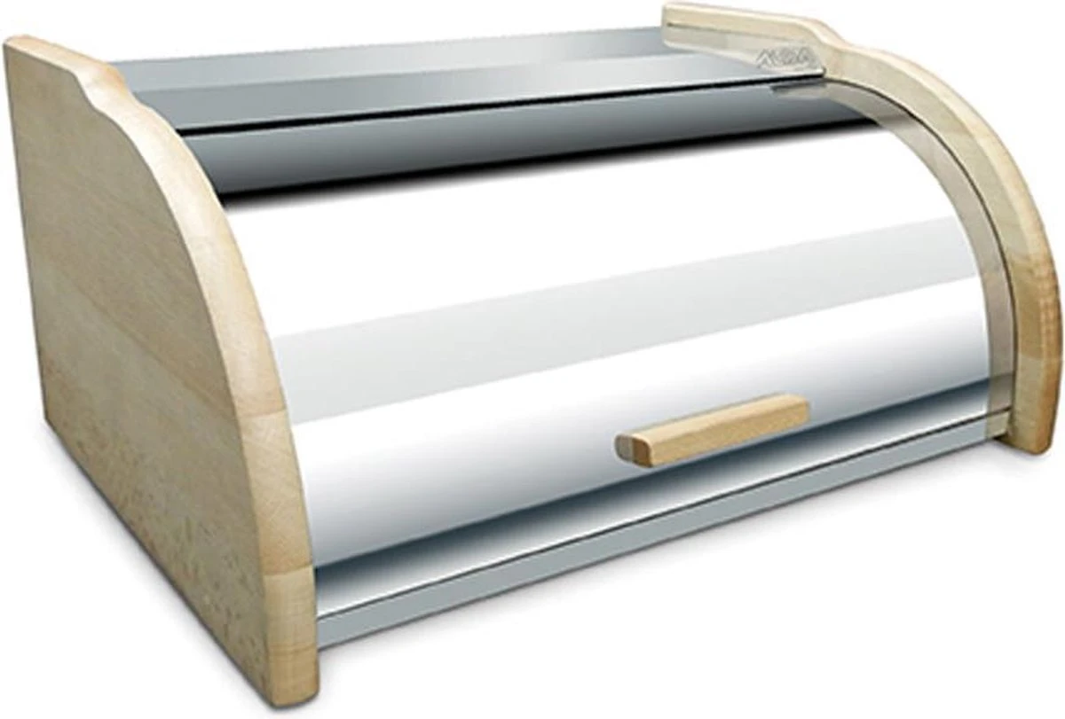 Broodtrommel – Voor 2 Broden – Broodtrommels – Brooddoos – Brood Bewaardoos - RVS – Zilver 3 Broodtrommel – Voor 2 Broden – Broodtrommels – Brooddoos – Brood Bewaardoos - RVS – Zilver