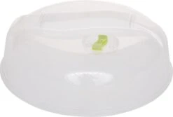 Merkloos 1x Keuken Magnetrondeksel/afdekschalen Voor Eten 26 Cm - Keukenhulpmiddelen - Magnetron Afdekschalen/deksels -KitchenAids Winkel 1200x813