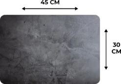 Placemats - Beton Print - Grijs - Industrieel - Onderleggers Placemat - Placemat - Onderlegger - 6 Stuks - 45x30 Cm 12 Placemats - Beton Print - Grijs - Industrieel - Onderleggers Placemat - Placemat - Onderlegger - 6 Stuks - 45x30 Cm -KitchenAids Winkel 1200x830 4