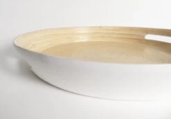 Dienblad/serveerblad Rond D42 Cm Bamboe Wit Met Handvaten - Serveerbladen, Dienbladen & Keukenbenodigdheden 8 Dienblad/serveerblad Rond D42 Cm Bamboe Wit Met Handvaten - Serveerbladen, Dienbladen & Keukenbenodigdheden -KitchenAids Winkel 1200x835 1