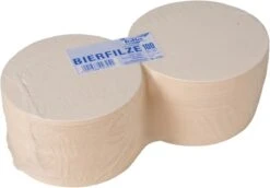 Specipack - Bierviltjes Blanco Rond - Pak Met 100 Stuks - 10,7 Cm Doorsnede