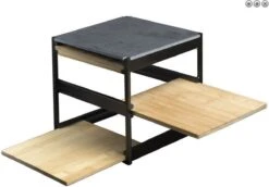 CasaLupo Etagere / Serveertoren Kubus - Zwart - 3-Laags -KitchenAids Winkel 1200x838