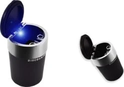 2 Stuks Auto Asbak Met Led Inclusief BATTERIJ - Geurvrije Anti Rook Auto Asbak - -KitchenAids Winkel 1200x846