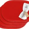 Westmark Set Van 4 Placemats, 45,5 X 29 Cm, Vinyl, Rood, Saleen-collectie: Fun