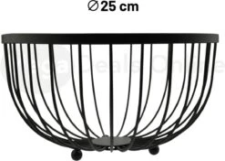 Merkloos Fruitschaal - Fruitmand - Metaal - Zwart 9 Merkloos Fruitschaal - Fruitmand - Metaal - Zwart -KitchenAids Winkel 1200x854