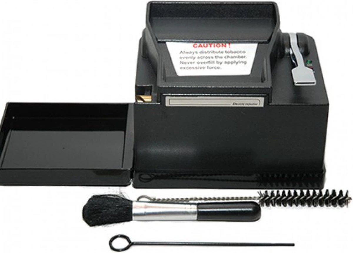 Merkloos Powermatic - 2+ Plus - Elektrische Sigarettenmaker - Plastic/Metaal - Zwart 5 Merkloos Powermatic - 2+ Plus - Elektrische Sigarettenmaker - Plastic/Metaal - Zwart - Afbeelding 3