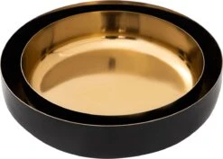 Parya Home - Sierschaal Set Van 2 Rond Knabbelschaal Glam - 22x18 - Goud - Hoogwaardig Metaal -KitchenAids Winkel 1200x862 2