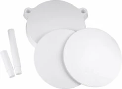 UTEN - Taartplateau Wit - Taartplateau 3 Lagen - Taartplateau Met Voet - Diameter Van Ø28cm,28cm,29cm - Afneembare Taartplateau - Ideaal Voor Het Snijden En Maken Van Taarten -KitchenAids Winkel 1200x873 4