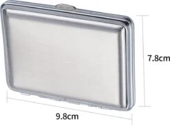 Sigarettendoosje Zilver - 16 Sigaretten - Luxe Sigarettenhouder - Hoge Kwaliteit -KitchenAids Winkel 1200x890 1