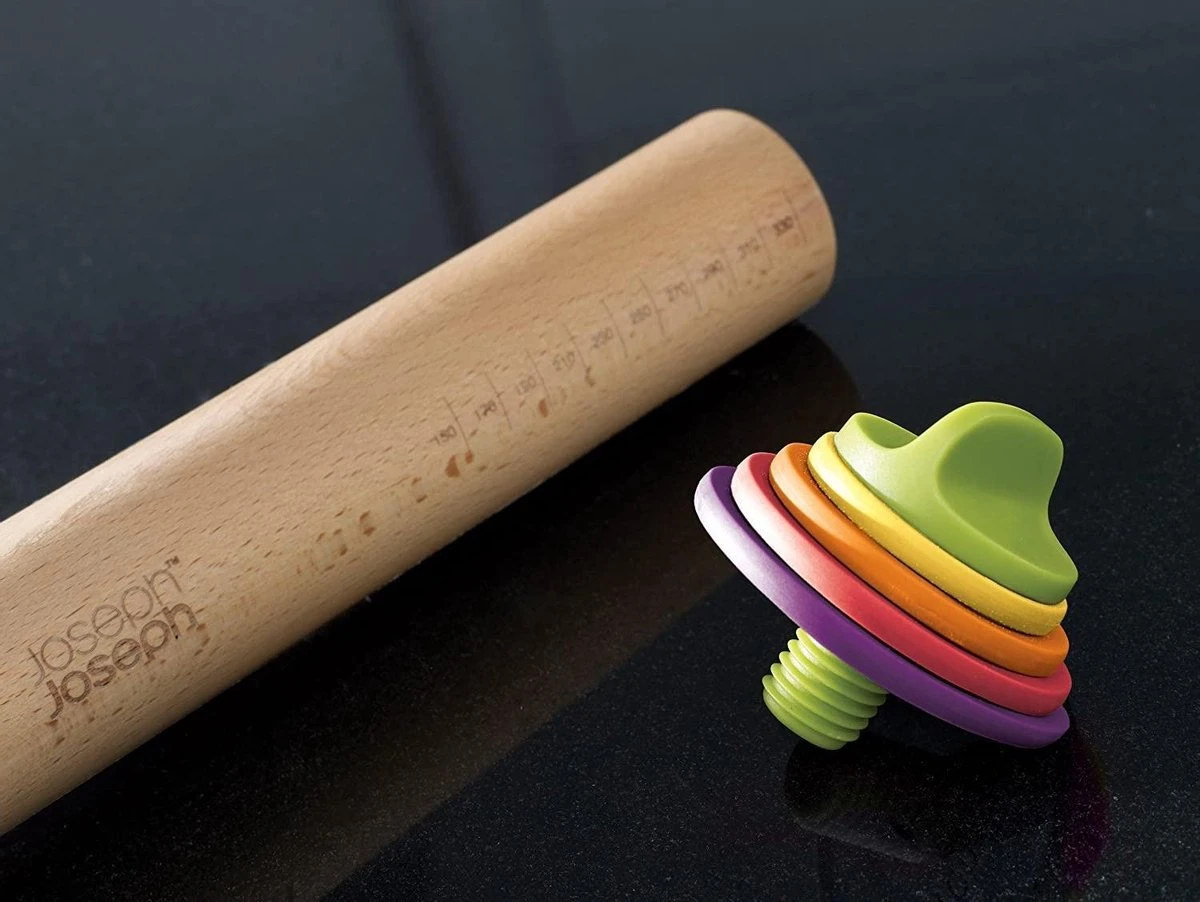 Joseph Joseph Verstelbare Deegroller - Multi Kleur 5 Joseph Joseph Verstelbare Deegroller - Multi Kleur - Afbeelding 3