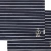 Riviera Maison Placemat Set Katoen, Horizontale Streep Patroon Met Anker - RM Classic Anchor Placemat - Donkerblauw - Katoen - 2 Stuks -KitchenAids Winkel 1200x912