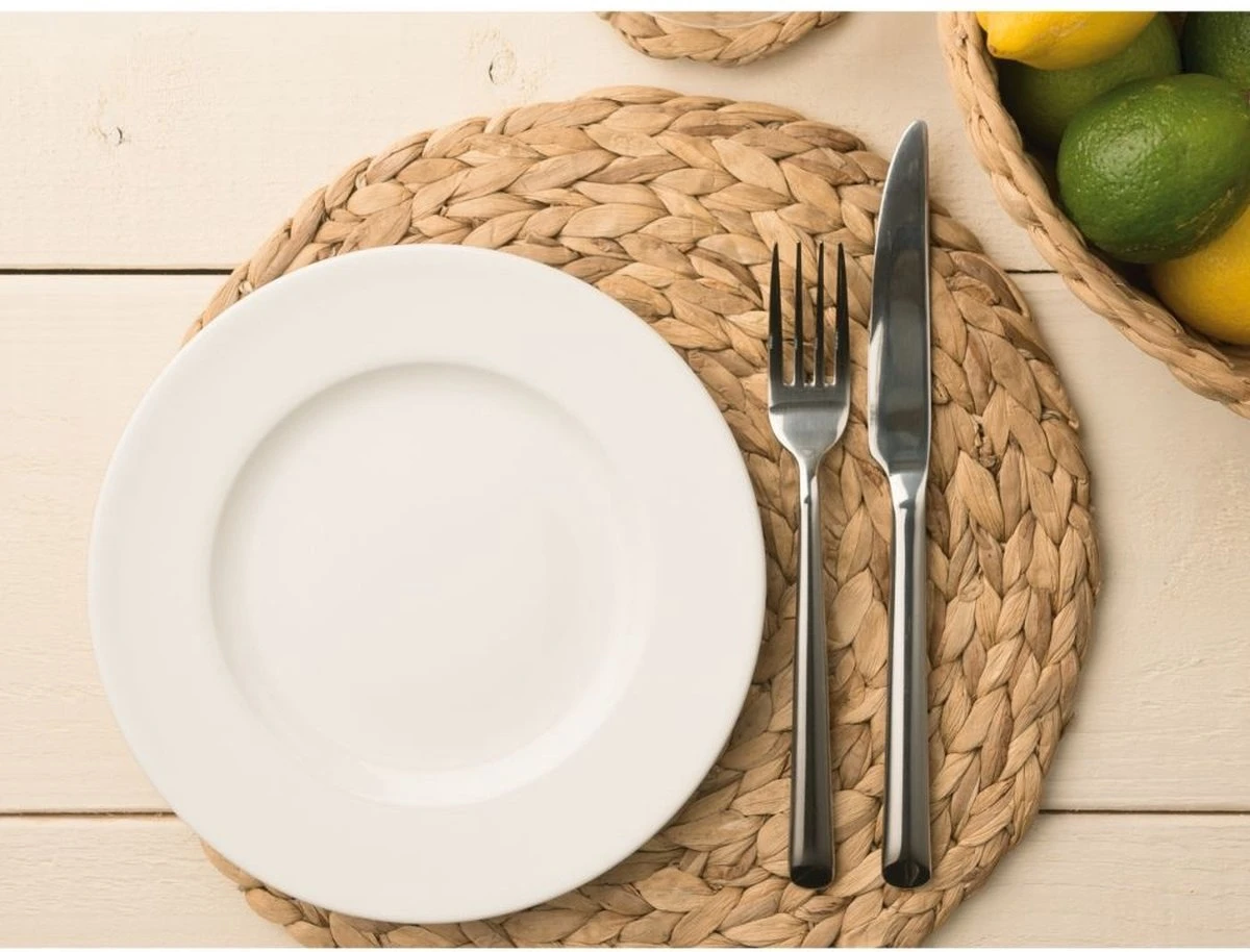 Placemats, Rond, Set Van 4 Stuks, Waterhyacint - Creative Tops 5 Placemats, Rond, Set Van 4 Stuks, Waterhyacint - Creative Tops - Afbeelding 3