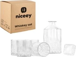 Niceey Whiskey Set - Whiskey Glazen - Whiskey Karaf - 4 Glazen Met Karaf - 5 Delig 17 Niceey Whiskey Set - Whiskey Glazen - Whiskey Karaf - 4 Glazen Met Karaf - 5 Delig -KitchenAids Winkel 1200x914 3