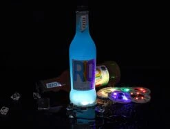 3M LED Onderzetter Voor Flessen - Bottle Light Met RGB LED Licht - Veranderd Van Kleur - Multicolor Verlichting - 1 Stuk - Flexibele LED Sticker - Meerdere Kleuren -KitchenAids Winkel 1200x915