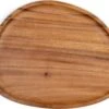 Oliva's - Dienblad / Serveerschaal / Houten Plateau - 21 X 26 Cm - Ovaal - Hout Walnoot -KitchenAids Winkel 1200x924