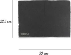 Boska Serveerplank Leisteen L - Met Antislip Voetjes - Beschrijfbaar - Zwart - 33 Cm 16 Boska Serveerplank Leisteen L - Met Antislip Voetjes - Beschrijfbaar - Zwart - 33 Cm -KitchenAids Winkel 1200x929