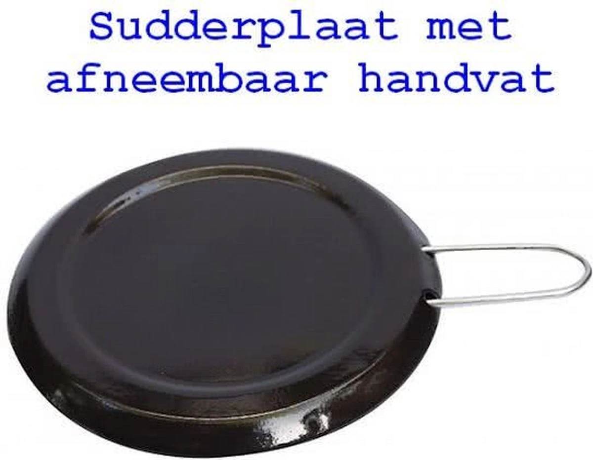 Handy Sudder Plaat Met Afneembaar Handvat 2 Handy Sudder Plaat Met Afneembaar Handvat
