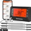 Hermanos® Digitale BBQ Thermometer Draadloos - Vleesthermometer - Oventhermometer - Bluetooth Met App - 6 Meetsondes - Magneet - Incl. Batterijen -KitchenAids Winkel 1200x938 1