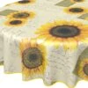 Tafelkleed - Rond -Sunflower- 140 Cm
