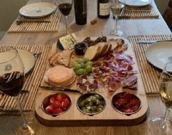 HUISSON Borrelplank XXL 56 X 41 X 3 Cm Tapasplank Houten Snijplank Serveerplank Snijplank Hout BBQ -KitchenAids Winkel 1200x942