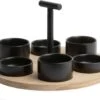 Gusta Lazy Susan Met Bakjes - Serveerplateau - Draaiplateau -KitchenAids Winkel 1200x951