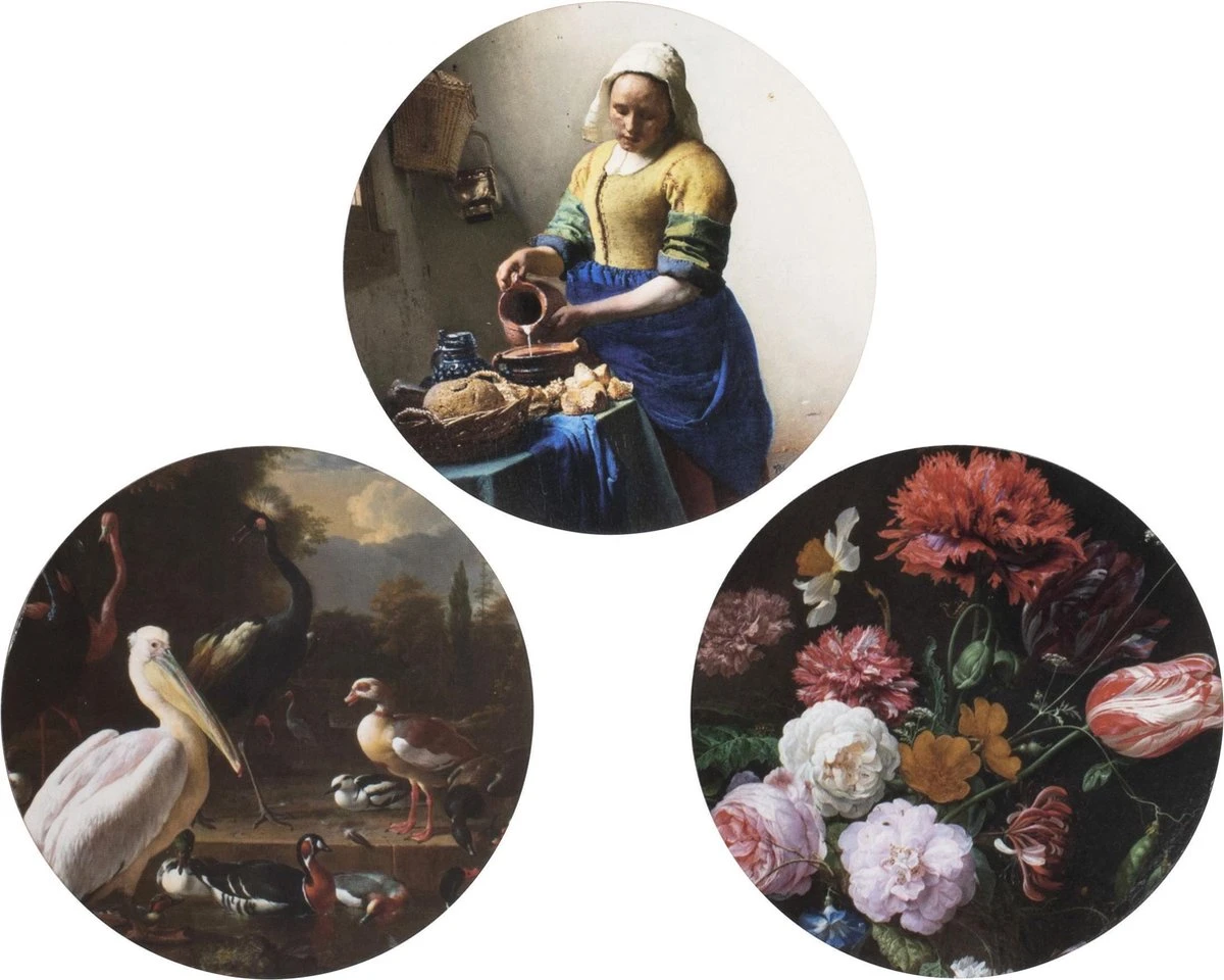 Gusta Onderzetters Hollandse Meesters Set A 6 8 Gusta Onderzetters Hollandse Meesters Set A 6 - Afbeelding 6