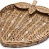 Riviera Maison Dienblad Aardbei Gevlochten, Serveerblad - Rustic Rattan Love For Strawberry Tray - Bruin - Rattan - 1 Stuk -KitchenAids Winkel 1200x967 2