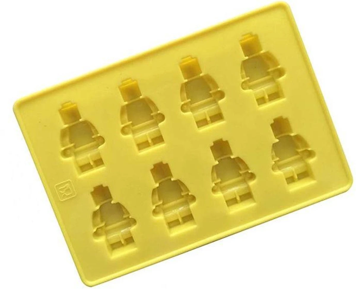 Merkloos Brick Robot Siliconen Ijsbakvormset - 3 Delig 8 Merkloos Brick Robot Siliconen Ijsbakvormset - 3 Delig - Afbeelding 6