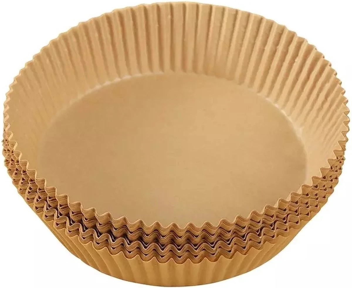 Merkloos DE Commerce | 100 Stuks AirFryer Bakpapier (20CM) | Heteluchtfriteuse | AirFryer Accessoires | XL & XXL | Geschikt Voor Elke AirFryer | Wegwerpbakjes | Inclusief Siliconen Olie Flesje / Kwastje | 5 Merkloos DE Commerce | 100 Stuks AirFryer Bakpapier (20CM) | Heteluchtfriteuse | AirFryer Accessoires | XL & XXL | Geschikt Voor Elke AirFryer | Wegwerpbakjes | Inclusief Siliconen Olie Flesje / Kwastje | - Afbeelding 3