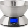 SWILIX ® Precisie Keukenweegschaal - 1gr Tot 5 Kg - Inclusief Mengcom - Met Tarra Functie - Inclusief Batterijen - RVS -KitchenAids Winkel 1200x982