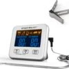 Aigostar 2-in-1 Magnetische Digitale Kern Thermometer Met Keuken Timer Alarm -0-250 Graden Celcius - Magnetische Vloeistof/Vlees Temperatuurmeter Met Meetsonde Draad & Kook Timer -KitchenAids Winkel 1200x988 2