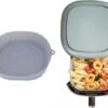 Consumerce® Siliconen AirFryer Mandje Grijs Small (18cm) – AirFryer Accesoires – AirFryer Bakjes Siliconen – AirFryer Siliconen Bakje – AirFryer Bakpapier Siliconen – AirFryer Bakje – AirFryer Bakvorm Siliconen – Heteluchtfriteuse -KitchenAids Winkel 1200x988 4