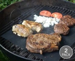 Merkloos BBQ Grill Mat – Set Van 2 - Barbecue Bakmat – Ovenmat – Oven Beschermer - 30 X 40 Cm -KitchenAids Winkel 1200x988 5